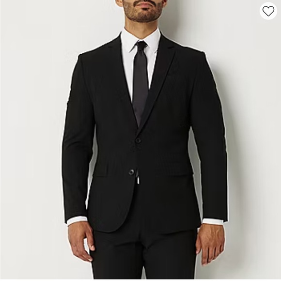 J. Ferrar Ultra Comfort Mens Stretch Fabric Slim Fit Suit Jacket 44R